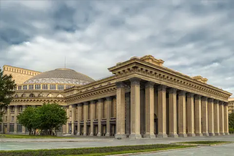 По центру Новосибирска пешком